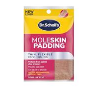 Dr. Scholl's Moleskin Plus Padding 4 5/8 x 3 3/8 in, 3-Count (Pack of 8)