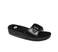 Scholl New Massage, Sandali Donna, Nero, 40 EU