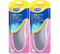 Scholl Optimal Insoles for Boots and Booties with Gel Active Technology, All Day Cushioning, 2 Insoles (Pack of 2)
