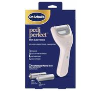 Scholl Pedi Perfect Electric Foot File + 2 Nano Tech Replacement Rollers