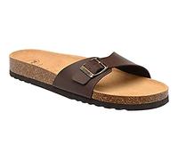 Scholl Men's Simon Sandal, Khaki, 10.5 UK