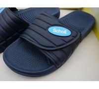 Scholl Sliders Sandals Nautilus Memory Cushion Men Womens UK 3-11 Black White
