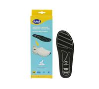 Scholl Unisex-Adult Solette Antistatiche PRO in Memory Cushion per Evoflex Insole, Black, 9 UK
