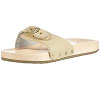 Scholl Unisex Adults PESCURA Flat Clogs, Beige (Sand), 11 UK