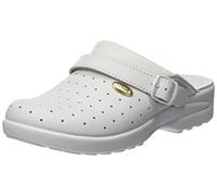 Scholl Unisex RACY Medical Professional Clog, White, 9 UK