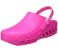 Scholl Unisex's Evo Medical Professional Clog, Pink, Fuchsia, 3/4 UK