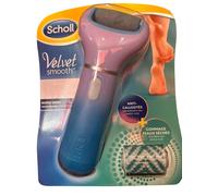 Scholl Velvet Smooth Electric Foot File with Exfoliating Refill, Pink