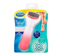 Scholl Velvet Smooth Electric Foot File with Exfoliating Refill, Pink