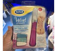 Scholl Velvet Smooth Electronic Nail Care System - Pink (z8