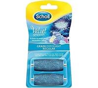 Scholl Velvet Smooth Express Pedi Crystal Diamonds Exfoliating Grain 2 Replacement Rolls
