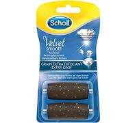 Velvet Smooth Express Pedi Crystal Diamonds Extra Exfoliating Grains Replacement 2 Rolls by Scholl