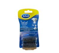 Scholl Velvet Smooth Pedi Extra Strong With Diamond Particles 2 Rolls New (965)