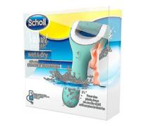 Scholl Velvet Smooth Wet And Dry Electric Grater Foot File Blue
