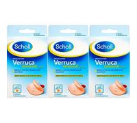 Scholl Verruca Removal Plasters 15 Plasters x 3 Packs