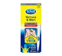 Scholl Verruca & Wart Complete Treatment Pen with TCA-Active Gel - Easy One-Click Applicator, 4-Day Treatment, Visible Results in 1 Week