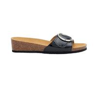 Scholl Women Amalfi Mule Sandal, Black, 6 UK
