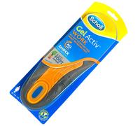 Scholl Women’S Gel Activ Work Insoles UK Size 3.5-7.5, Grey, One Size