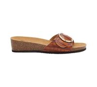 Scholl Women's Amalfi Mule Sandal, Brown, 4 UK