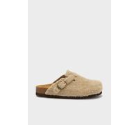 Scholl Women's Fae Faux Shearling Clog Taupe | Size: 38 Scholl Taupe 38