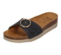 Scholl Women's Malibu' Mule Sandal, Navy, 5 UK
