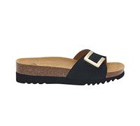 Scholl Women's Monterey Mule Sandal, Black, 4 UK