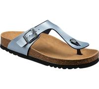 Scholl Women's Nicole Sandal, Blue Metallic, 6.5 UK