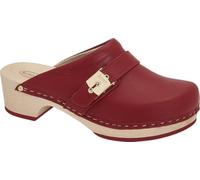 Scholl Women's Pescura Clog 50 Sandal, Red, 9 UK