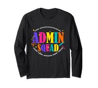 School Admin Squad Principal Leadership Team Design Long Sleeve T-Shirt