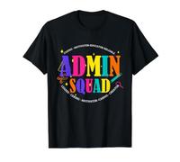 School Admin Squad Principal Leadership Team Design Value Graphic T-Shirt, Men, Black, XL