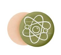 School Atoms Around Electronic Physics Air Cushion Makeup Foundation Sponge Powder Puff