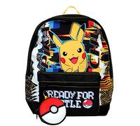 School Backpack | 40 x 32 x 15 cm | Pokemon | Pikachu | Black | Children Bag