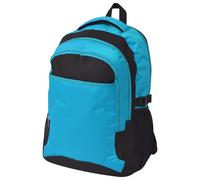 School Backpack 40L Blue 33x17x50cm 600D Polyester Water-Repellent Padded Straps