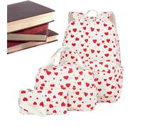 School Backpack, Drawstring School Bag Set - Pencil Case Snack Box - for Sports, University, Travel, Hiking, Excursion, Camping, Outdoor Activities, , Se référer au descriptif, Refer to description