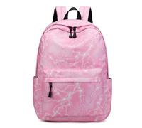School Backpack for and Girls, Junior and Middle School Bag, Laptop Carry Bag for Teens, Lightweight Travel Backpack Hiking Backpacks 60 Litres, pink, standard size, Rucksack Backpacks