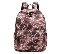 School Backpack for and Girls, Junior and Middle School Bag, Laptop Carry Bag for Teens, Lightweight Travel Backpack Hiking Backpacks 60 Litres, coffee, standard size, Rucksack Backpacks