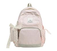 School Backpack for Girls with Bow Detail, Extra Light and Large, pink, Siehe Beschreibung, See description