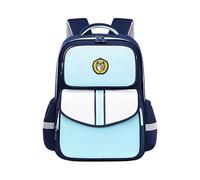 School Backpack for Kids - Waterproof Student Bag, Nursery Bag | Night Reflection Safety, Multiple Space, Boys Travel Package, Raga Accessory, Sky Blue, Please refer to the description, Please refer