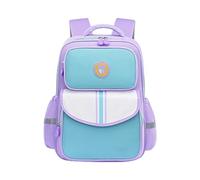 School Backpack for Kids - Waterproof Student Bag, Nursery Bag | Night Reflection Safety, Multiple Space, Boys Travel Package, Raga Accessory, Purple, Please refer to the description, Please refer to