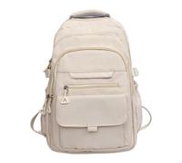 School Backpack For Large Capacity Aesthetic Pressure Relief, beige | Backpack Computer Kids School Bag for Women Men Teenagers Work Camping Hiking Plane College College College University