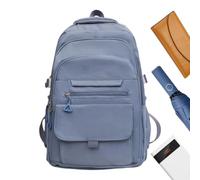 School Backpack For Large Capacity Aesthetic Pressure Relief, Blue | Backpack Computer Kids School Bag for Women Men Teenagers Work Camping Hiking Plane College College College University