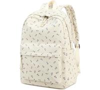School Backpack for Teen Girls Bookbags Elementary High School Corduroy Laptop Bags Women Travel Daypacks, Corduroy Floral 168