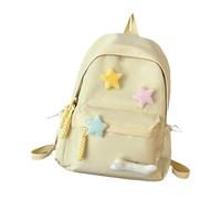 School Backpack for Teenagers - 16.1 x 12.6 x 5 in Bookbag, DaypackCasual Lightweight, Space for Laptop with Large Capacity | School Backpack, Travel Backpack for Girls, School Students, Yellow