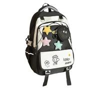 School Backpack Kids,Kids Backpack For Girls Boys Lightweight Travel School Bag Cute Korean Style Rainbow Cloud Design Durable Comfortable Daily Use