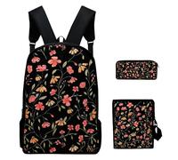 School Backpack with Lunch Bag, Backpack for and Lunch Box, Stylish School Backpack Set School Bag for Girls, Innovative Backpack for Teen Girls, School Bag for School, Style 3, Se référer au