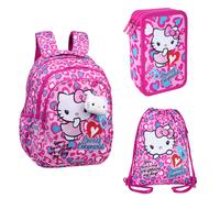 School Backpack with Pencil Case + Shoe Bag Hello Kitty CoolPack