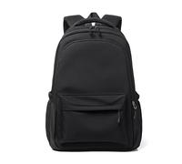 School Backpack, Womens College Rucksack Lightweight School Bag Water Resistant Casual Travel Daypack College Secondary High School Bags for Teenage Girls Boys (Black)