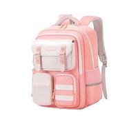 School Bag For Girls, Backpack Kids For School, Cloud Pressure Relief Primary Bag 1-6 Grades Large Capacity Multi Compartment Unisex Backpack for 5-10 Years Old Kids