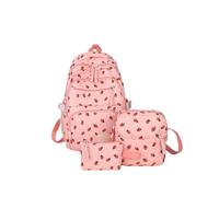 School Bag for Girls Casual Daypacks Rucksack School Bags for Girls Age 10-11 Bags Kids Preppy Backpack Rucksack Bag Cute Backpacks Personalised Backpacks Aesthetic Nylon Set with Bow Pattern