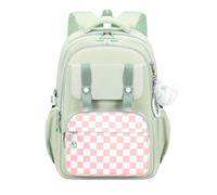School Bag for Girls, Girls Backpack for School, Ergonomic Back Cushion Wear-Resistant Large-Capacity Weight-Reducing Minimalist Heavy-Duty for School Commute Summer Camp