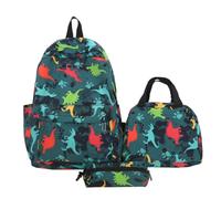 School Bag for Girls Kids Backpacks for Boys - Cute Backpack Dinosaur Car Pattern Large Capacity Backpack For Two Shoulder Carrying For Primary School Students Lightweight And Reduce The Burden